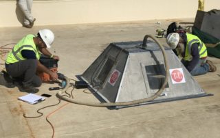 Conducting an FM Global Roof Uplift Resistance Test
