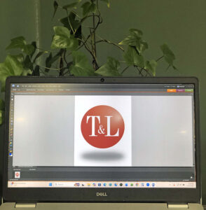 monitor with T&L logo